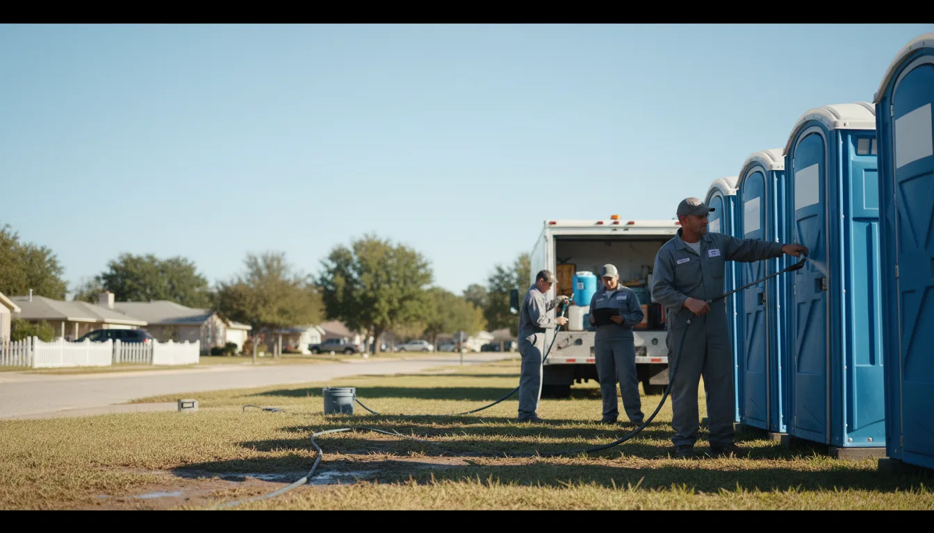 Long-Term Portable Toilet Rental in Fellsmere, FL near me